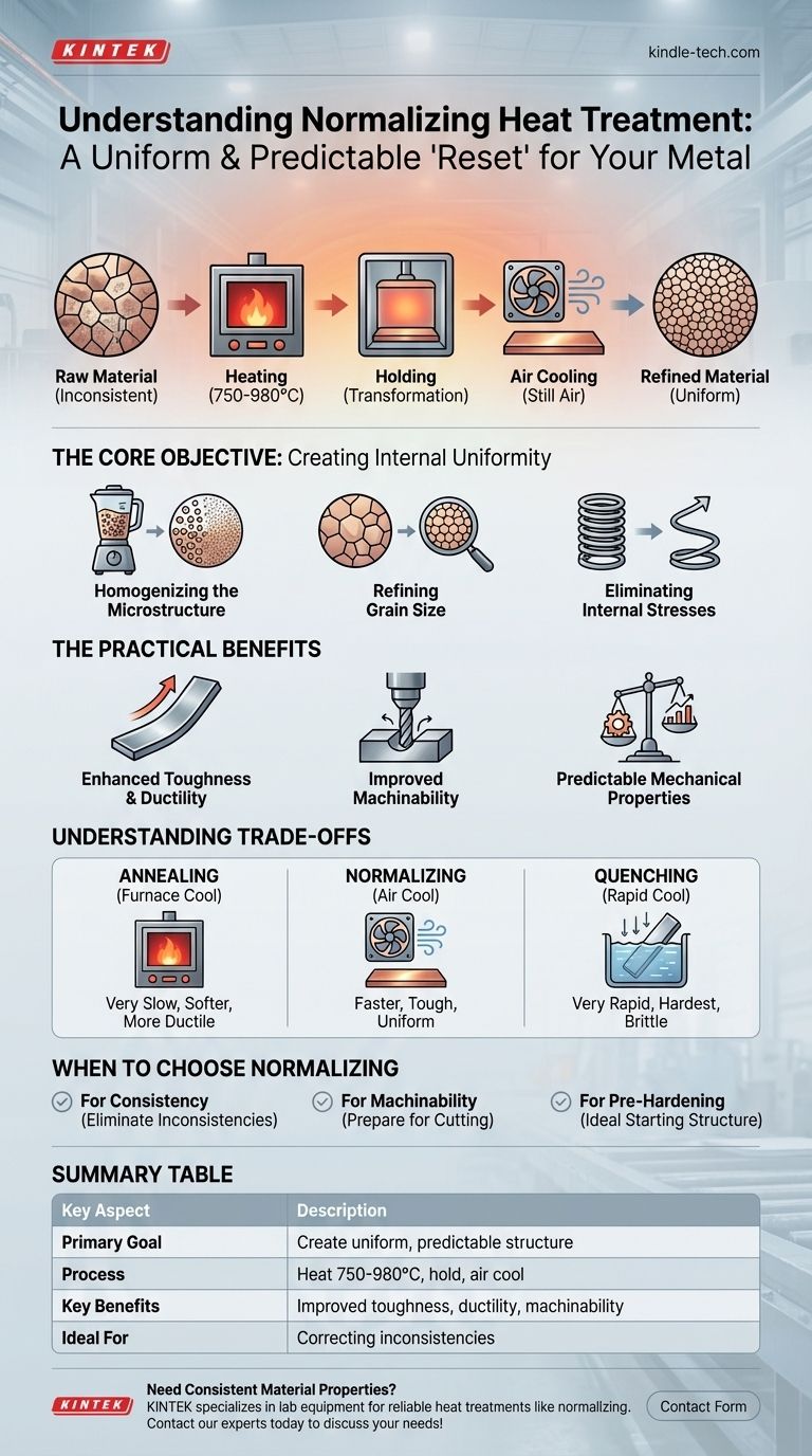 Qu'est-ce qu'un traitement thermique de normalisation ? Obtenir des propriétés métalliques uniformes et prévisibles Guide Visuel