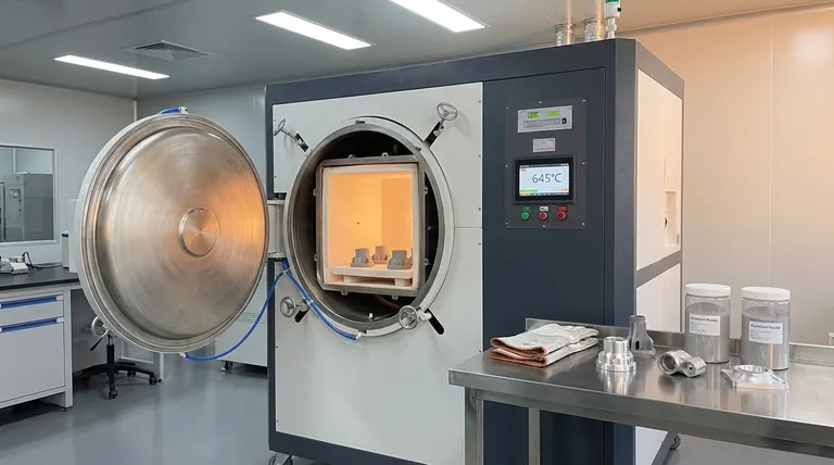 Quelle est la température de frittage de l'aluminium ? Maîtrisez la fenêtre de 550°C-650°C pour des pièces solides