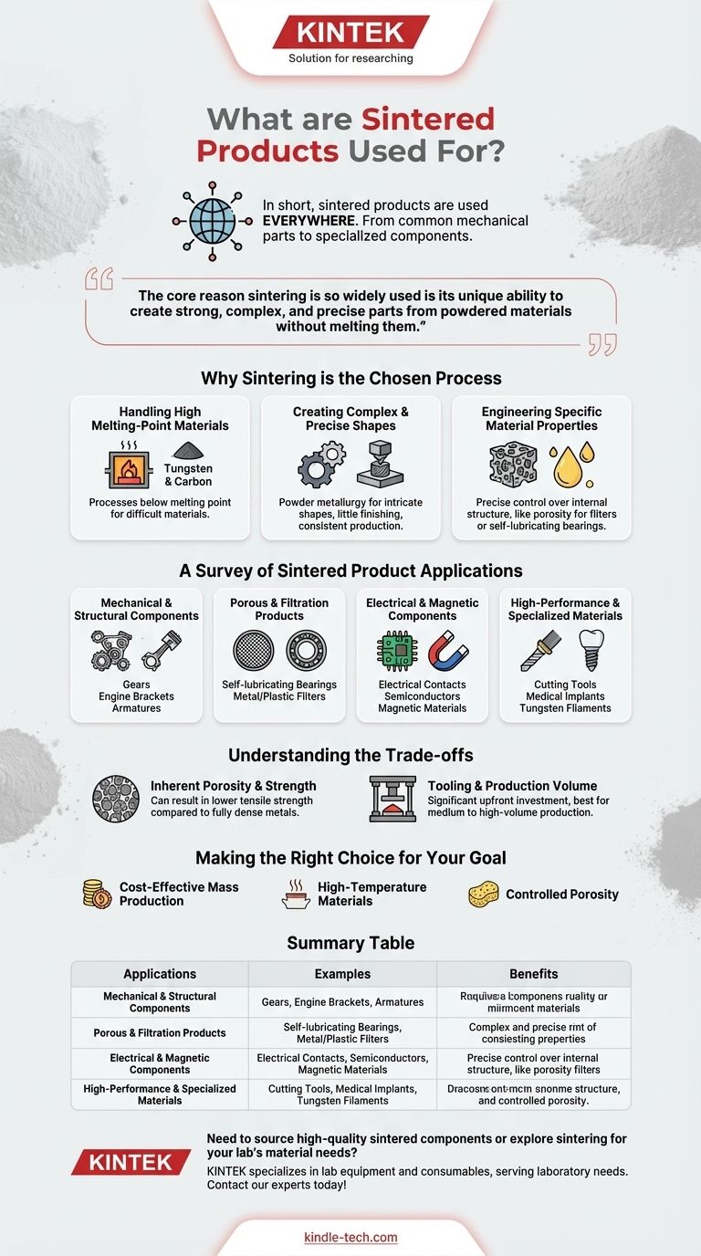 Wofür werden gesinterte Produkte verwendet? Von Zahnrädern bis hin zu medizinischen Implantaten – entdecken Sie ihre Vielseitigkeit Visuelle Anleitung