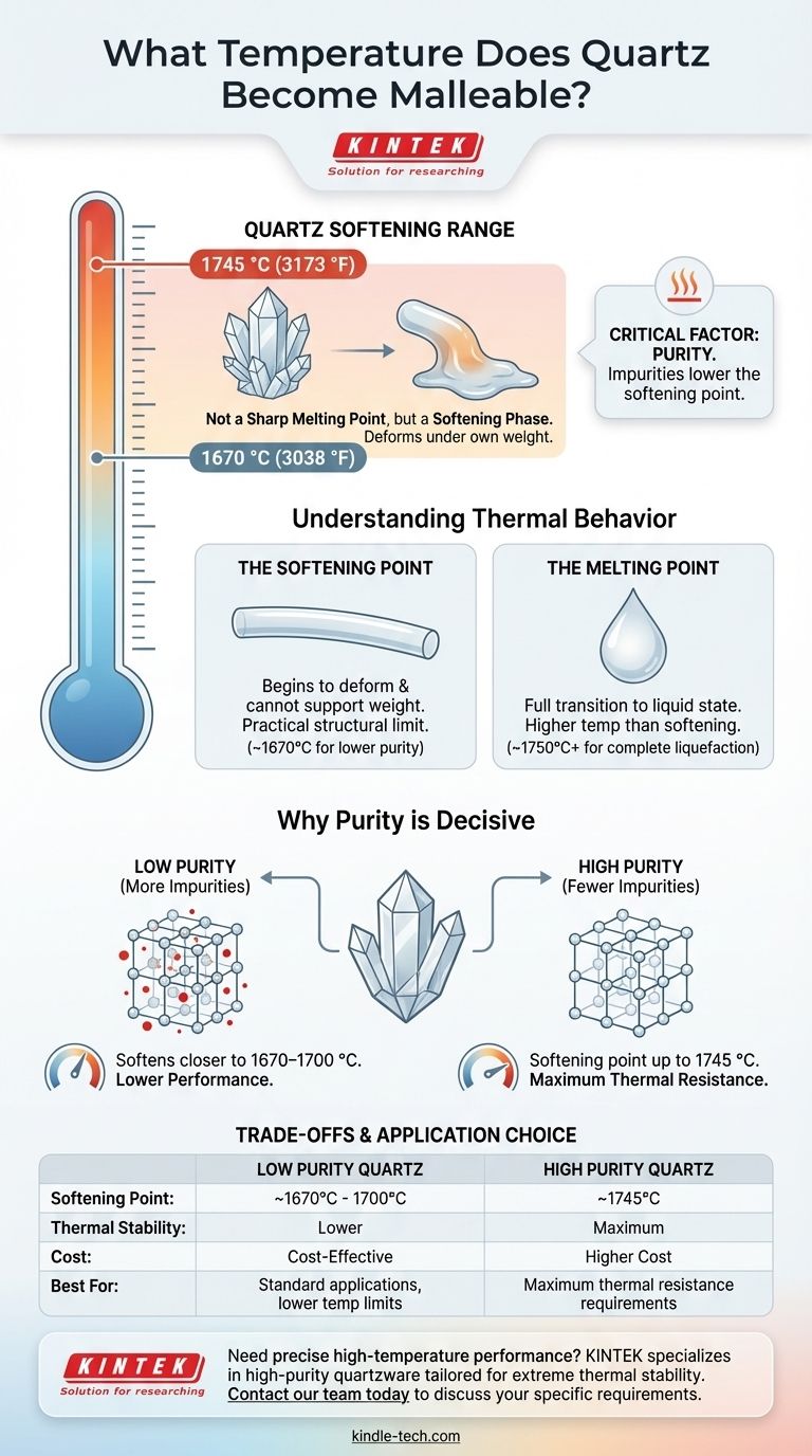 석영은 몇 도에서 가단성이 되나요? 주요 온도 및 순도 요인 설명 시각적 가이드