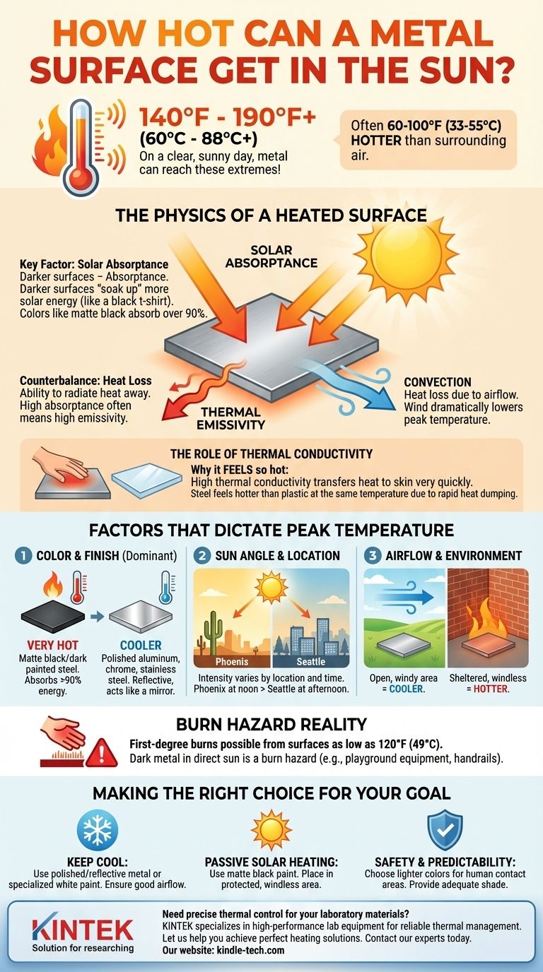 How hot can a metal surface get in the sun? The Surprising Science Behind Extreme Heat Visual Guide