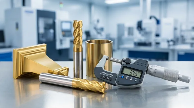 Quelle est l'épaisseur d'un revêtement TiN PVD ? Un guide pour des performances et une durabilité optimales