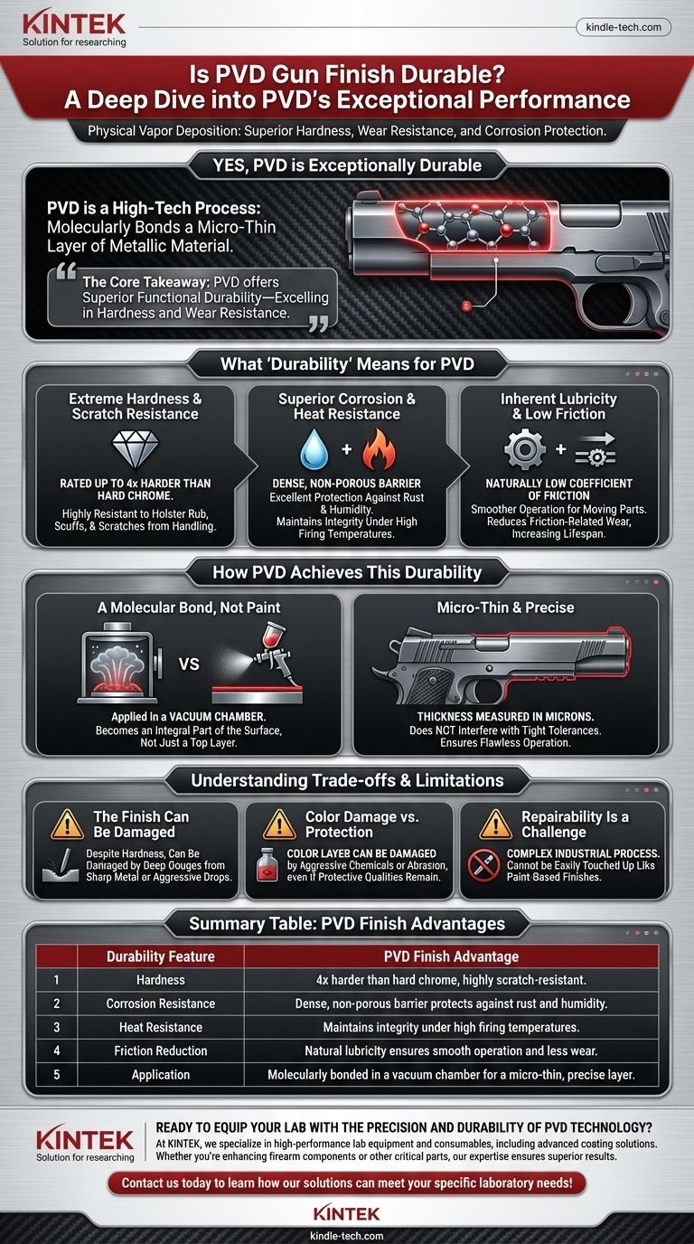 Долговечно ли PVD-покрытие для оружия? Откройте для себя элитную защиту для вашего огнестрельного оружия Визуальное руководство