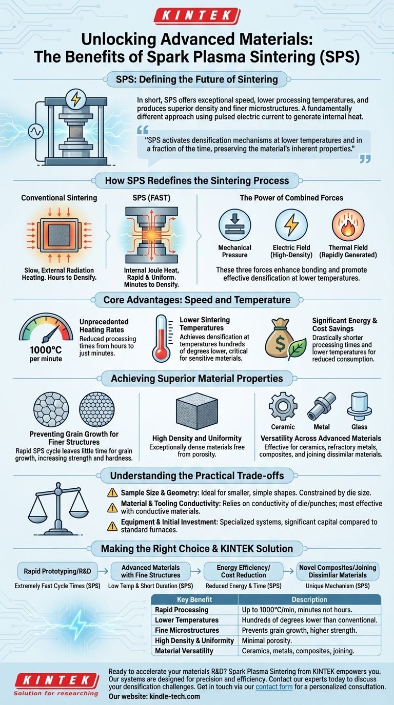 放电等离子烧结有哪些优点？在数分钟内实现卓越致密化 图解指南