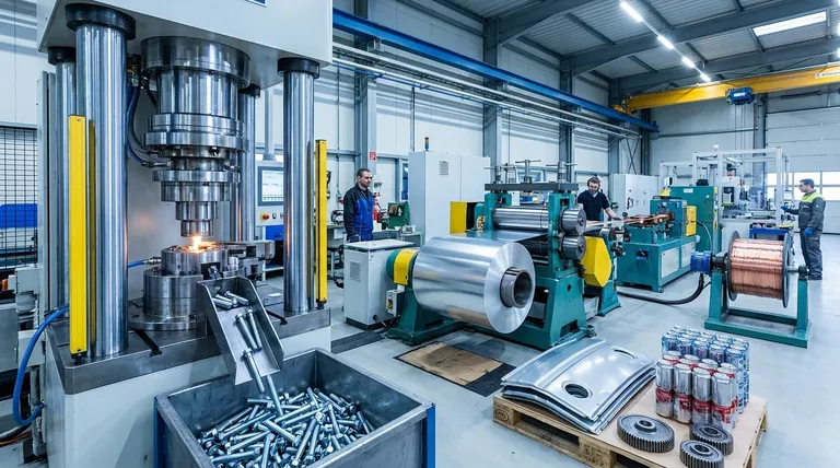 냉간 가공의 산업적 응용 분야는 무엇인가요? 금속 부품에서 뛰어난 강도와 정밀도를 달성하세요