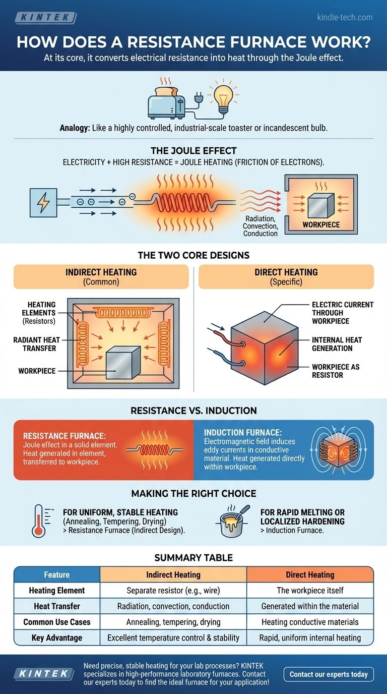 Comment fonctionne un four à résistance ? Décrypter la science du chauffage électrique Guide Visuel