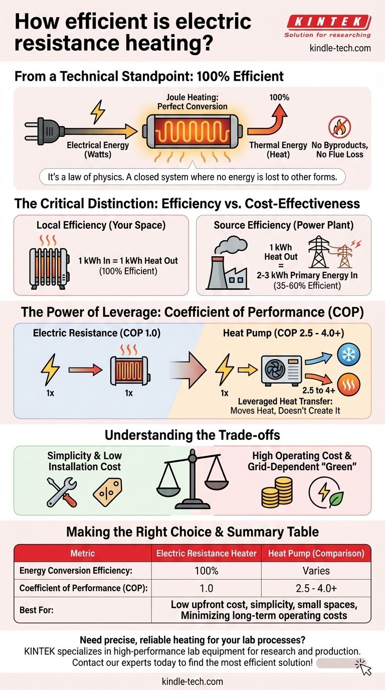 Насколько эффективен электронагреватель сопротивления? Раскрывая правду о 100% эффективности и реальных затратах Визуальное руководство