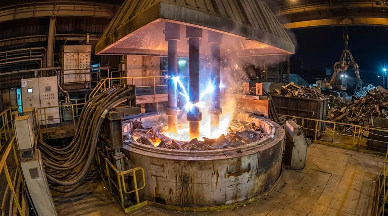 Quanto sono più efficienti i forni ad arco elettrico? Ottieni un risparmio energetico del 90% nella produzione di acciaio