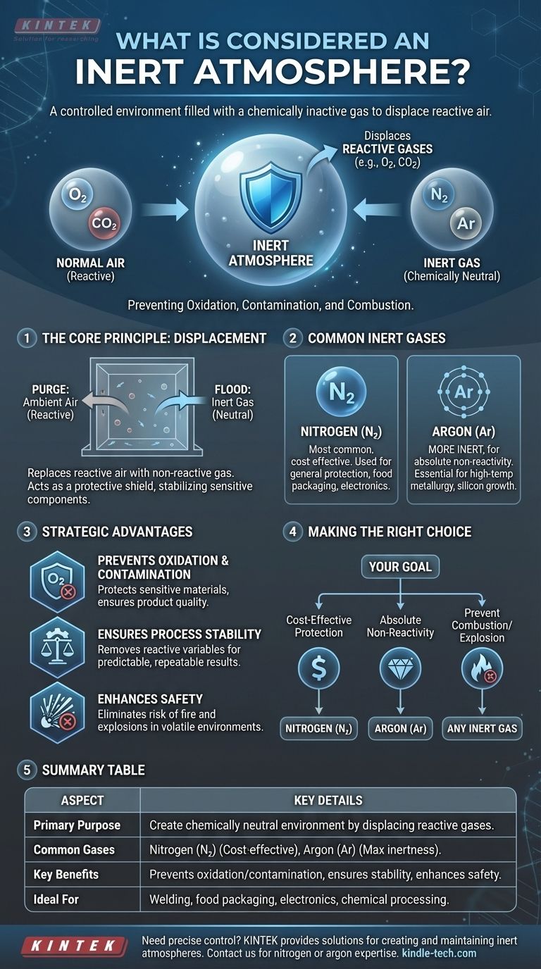 불활성 분위기란 무엇인가? 화학적 안정성 및 공정 안전을 위한 안내서 시각적 가이드