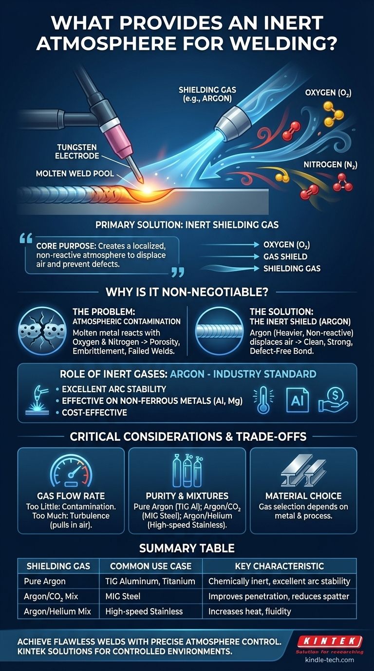 ما الذي يستخدم لتوفير جو خامل للحام؟ أتقن الدرع للحصول على لحامات مثالية دليل مرئي