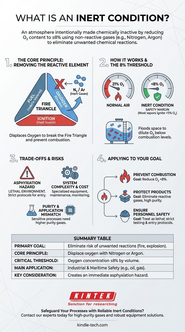 不活性状態とは何ですか？火災と爆発を防ぐためのガイド ビジュアルガイド