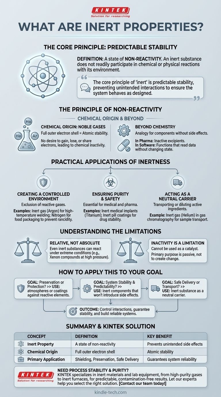 비활성 특성이란 무엇인가요? 프로세스에서 예측 가능한 안정성과 제어의 핵심 시각적 가이드