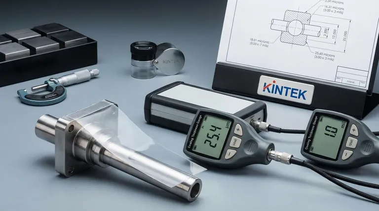 Qual é a unidade de espessura de revestimento? Evite Erros Caros com Mícrons vs. Mils