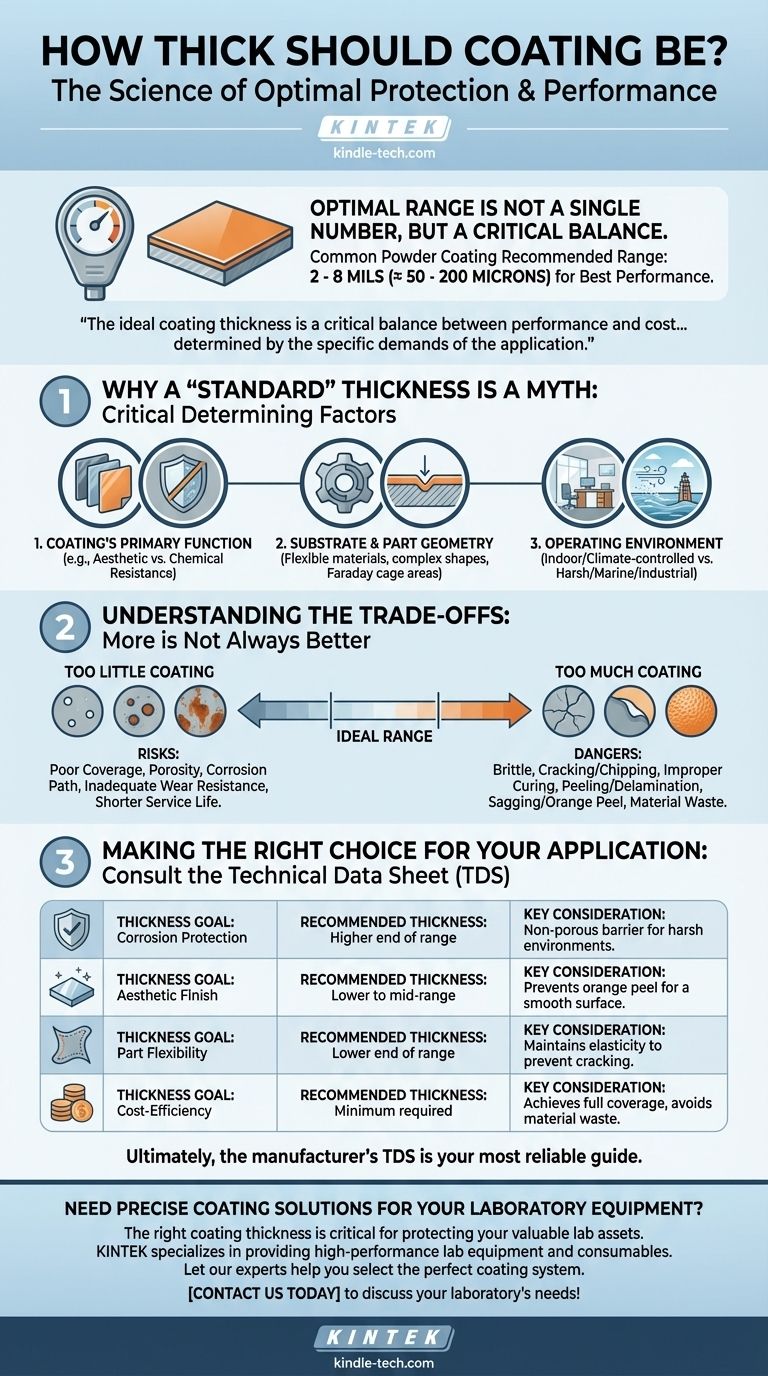 Quelle doit être l'épaisseur du revêtement ? Atteindre l'équilibre parfait entre performance et coût Guide Visuel