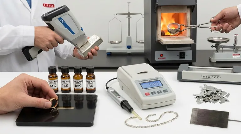 Come si testa la purezza dei metalli preziosi? Dai test con acido all'analisi di laboratorio