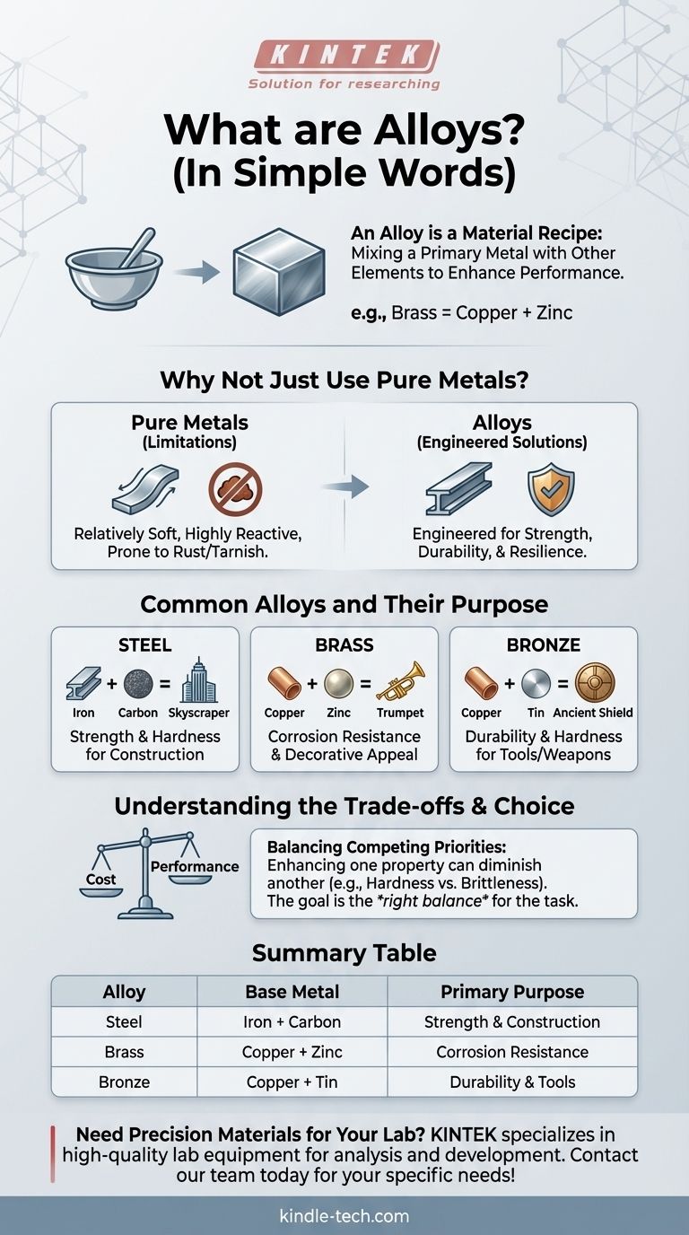 ما هي السبائك بكلمات بسيطة؟ أطلق العنان لقوة المواد الهندسية دليل مرئي