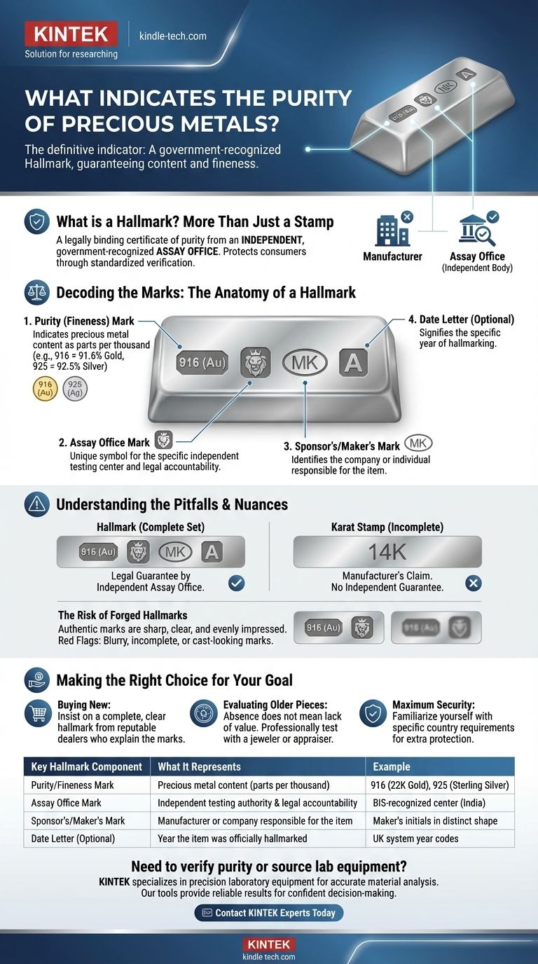귀금속의 순도를 나타내는 것은 무엇일까요? 홀마크 및 검인 표시에 대한 확실한 안내서 시각적 가이드