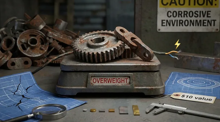 Quali sono gli svantaggi dell'uso del metallo? Comprendere le sfide di corrosione, peso e costo