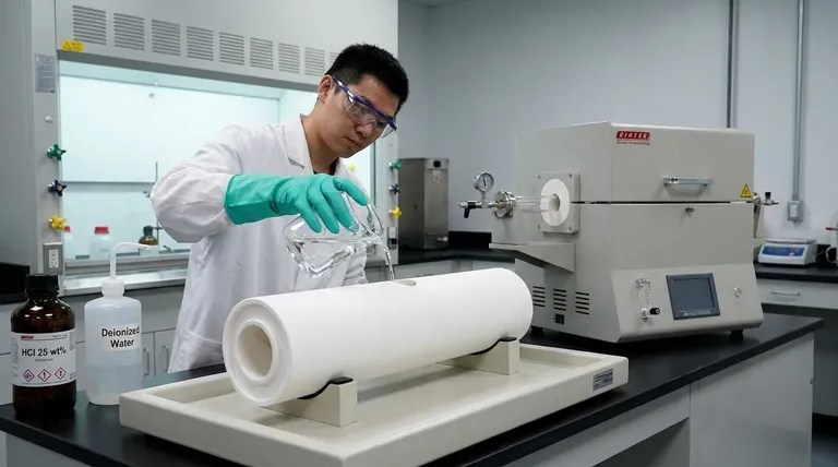 如何清洁氧化铝管式炉？延长管材寿命并确保实验纯度