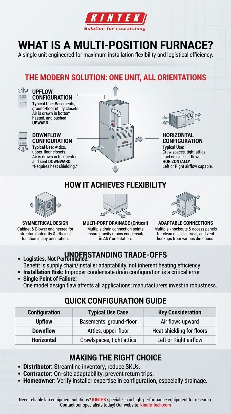 Was ist ein Mehrpositions-Ofen? Der ultimative Leitfaden für flexible HLK-Installationen Visuelle Anleitung