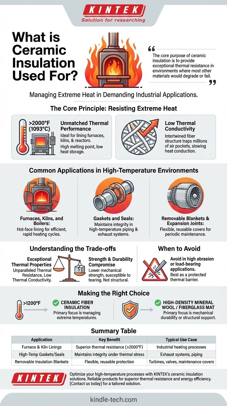 陶瓷绝缘材料有什么用途？掌握高温解决方案，提升工业效率 图解指南
