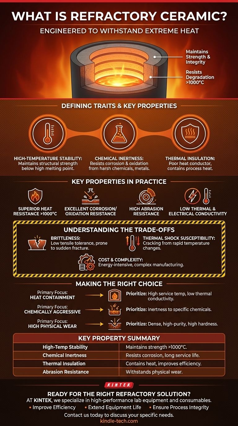 내화 세라믹이란 무엇인가? 극한의 열과 혹독한 환경을 위한 엔지니어링 장벽 시각적 가이드