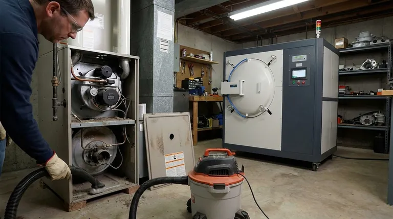 ¿Cómo aspirar un horno? Una guía paso a paso para un mantenimiento seguro de bricolaje