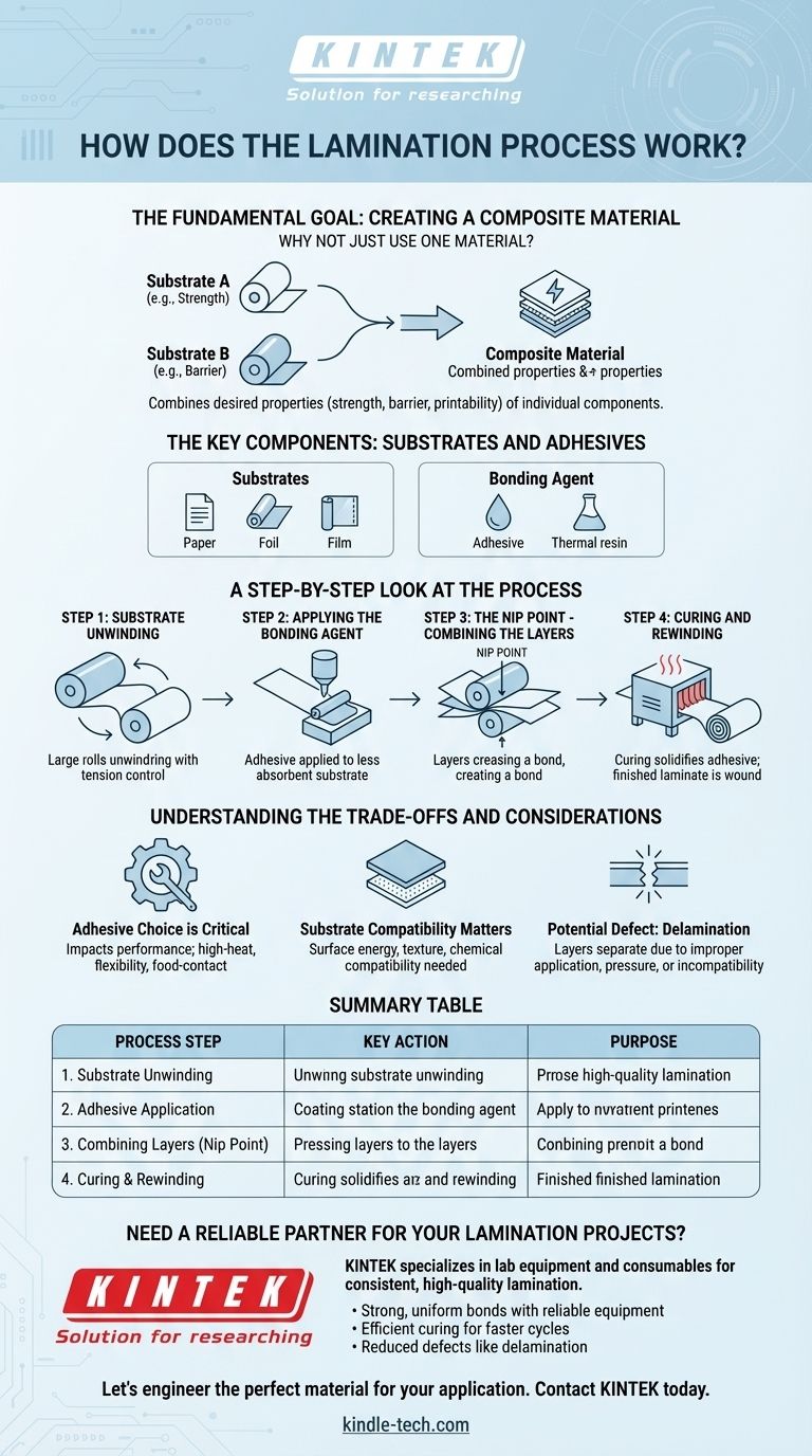 How does the lamination process work? A Guide to Creating Superior Composite Materials Visual Guide