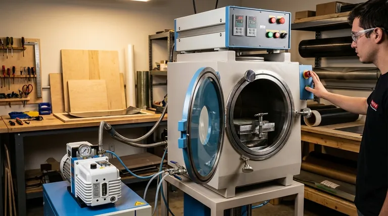 진공 프레스로 무엇을 할 수 있습니까? 완벽한 라미네이션 및 클램핑 달성