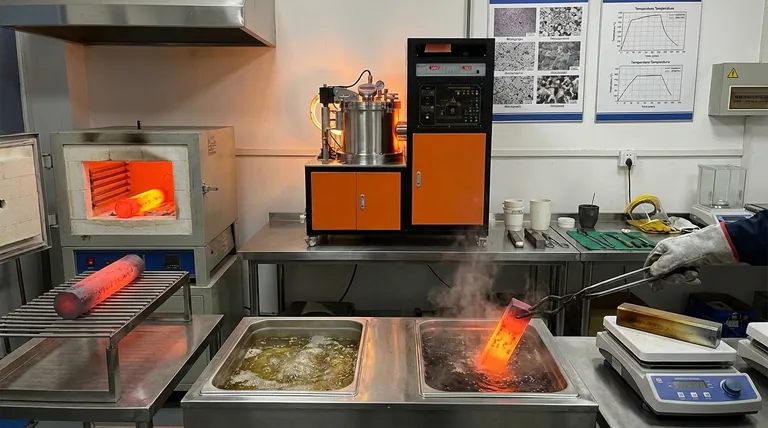 Quais são os quatro tipos de processos de tratamento térmico? Recozimento Mestre, Normalização, Cementação (Endurecimento) e Revenimento