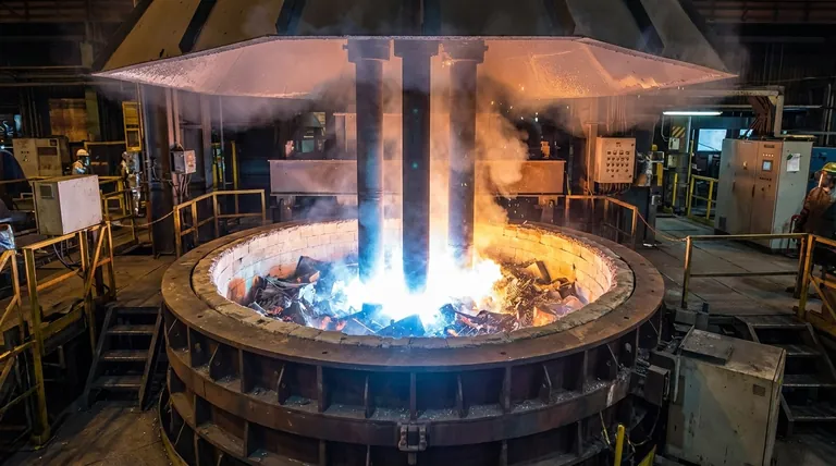電気アーク炉の動作原理とは?電気アークの力を利用した高温溶解