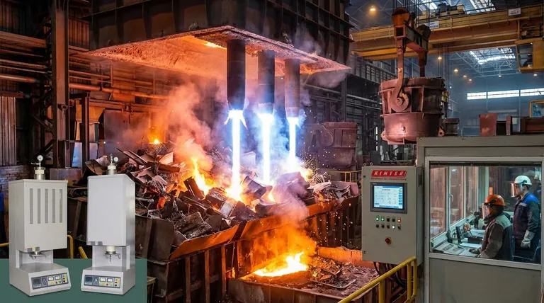 电弧炉的阶段是什么?完整的水渣到出钢周期详解