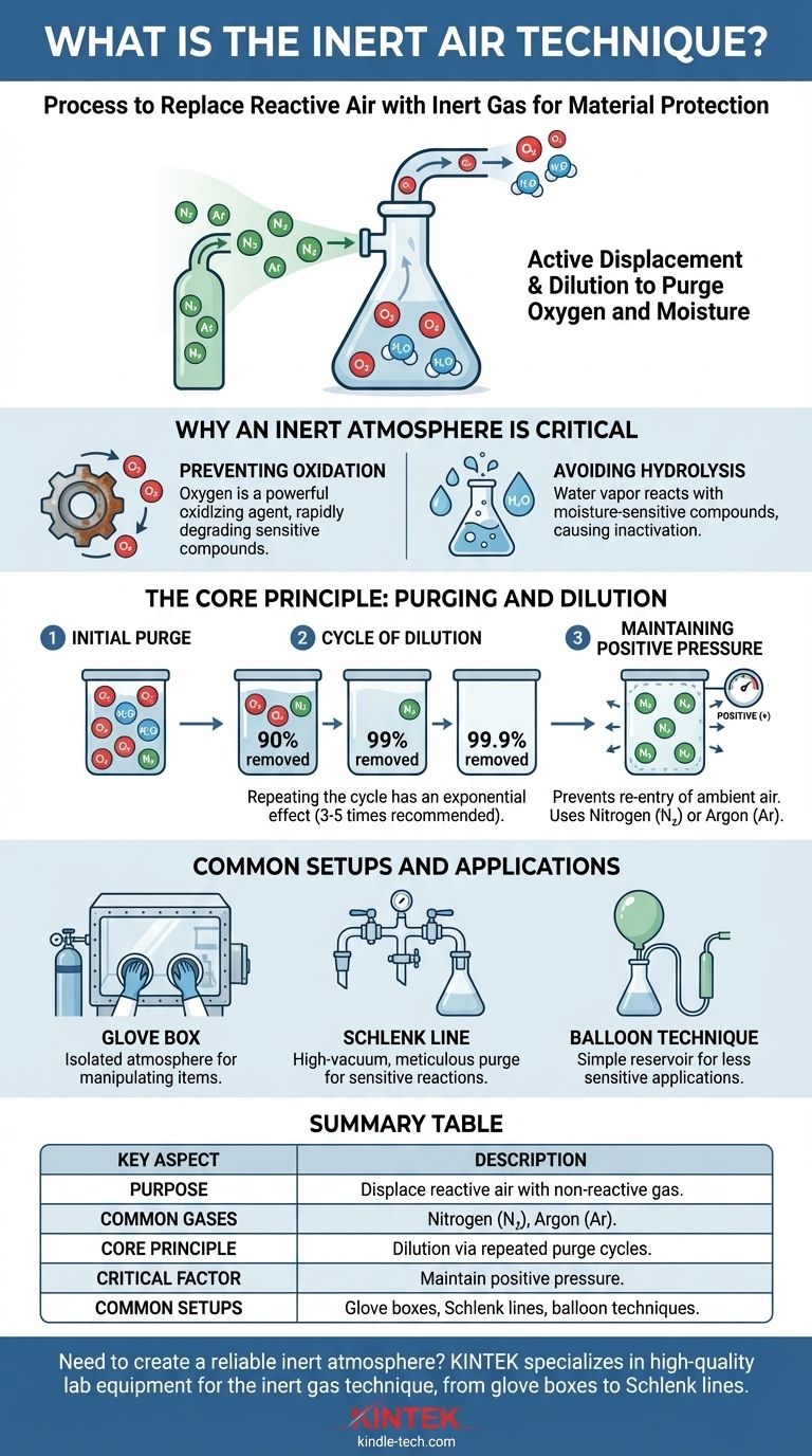 Was ist die Inertlufttechnik? Schützen Sie Ihre empfindlichen Materialien vor Sauerstoff und Feuchtigkeit Visuelle Anleitung