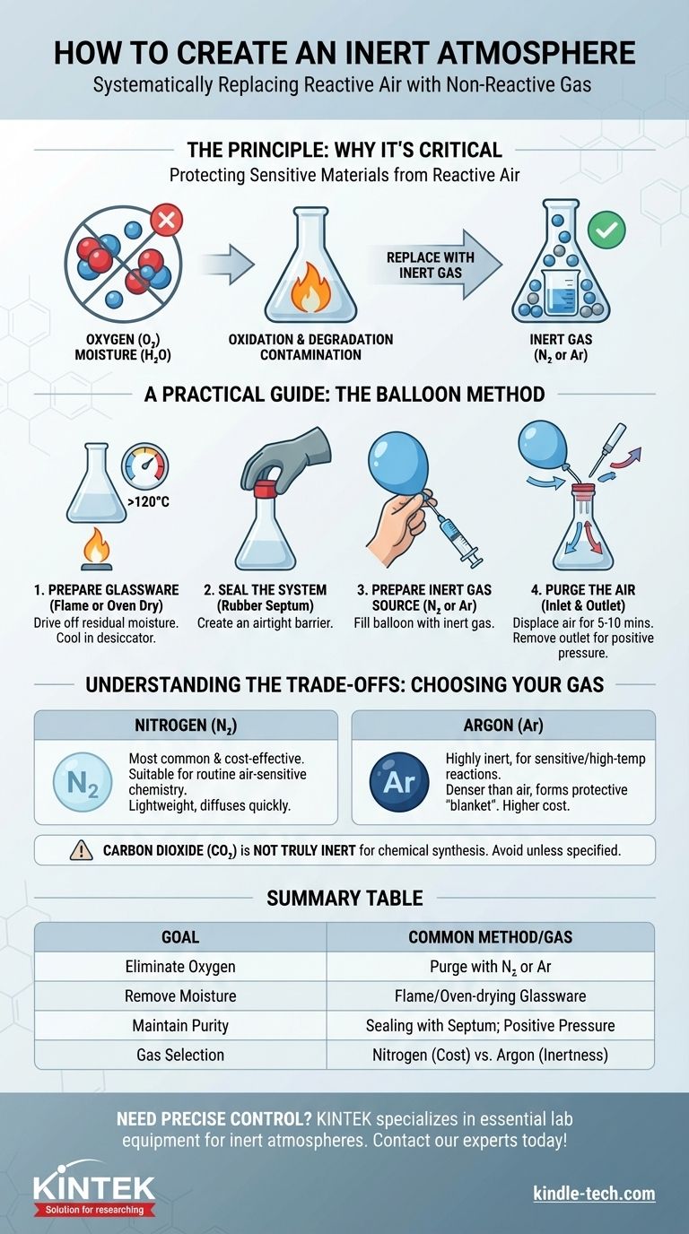 Comment créer une atmosphère inerte ? Un guide étape par étape pour protéger les matériaux sensibles Guide Visuel