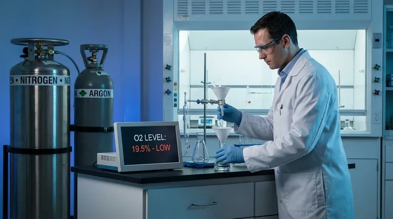 Quais perigos você deve estar ciente ao trabalhar com gases inertes? Asfixia Silenciosa e Riscos de Deslocamento de Oxigênio