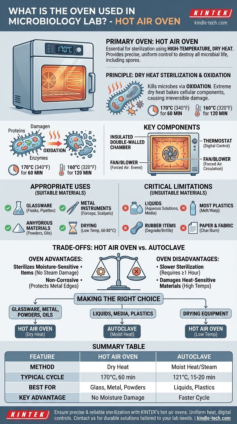 Qual è la stufa usata nel laboratorio di microbiologia? Una guida alle stufe ad aria calda per la sterilizzazione Guida Visiva