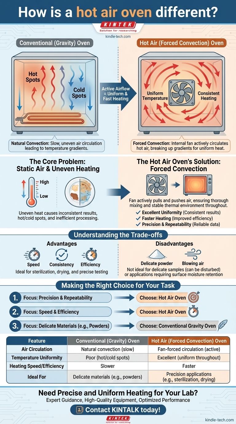 热风烘箱有何不同？关键在于强制空气实现均匀加热 图解指南