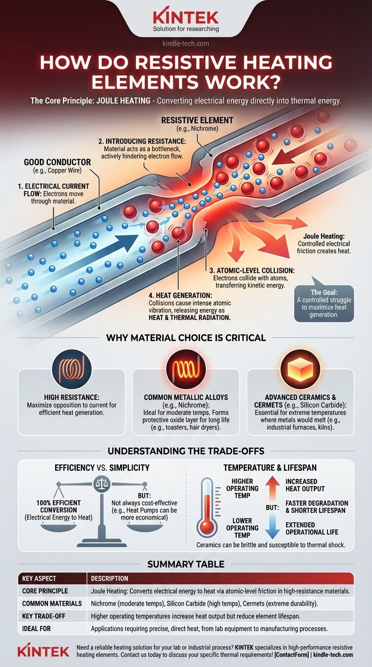 Как работают нагревательные элементы с резистивным нагревом? Раскройте науку об эффективном производстве тепла Визуальное руководство