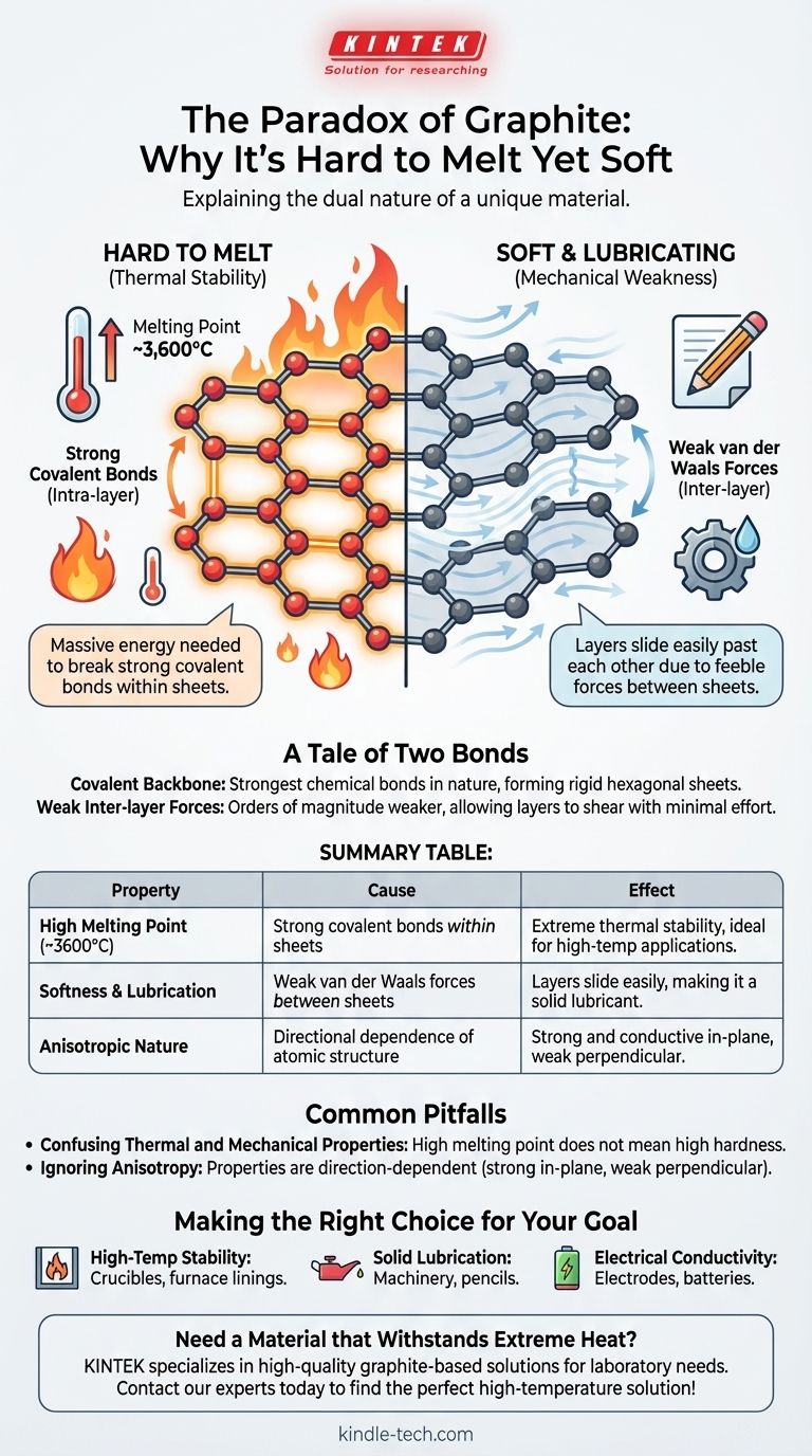 Why is graphite so hard to melt? The Secret Lies in Its Atomic Structure Visual Guide