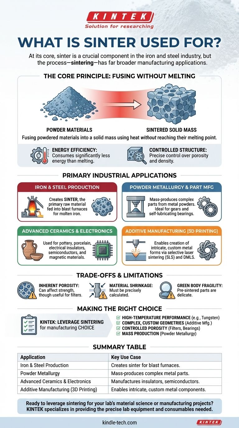烧结的用途是什么？在不熔化的情况下释放融合材料的力量 图解指南