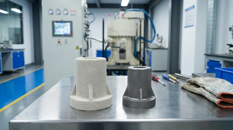 Что происходит после спекания? Превращение порошка в прочное, плотное тело