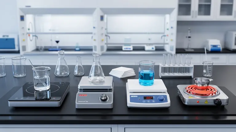 ما هي الأنواع المختلفة للألواح الساخنة؟ ابحث عن التطابق المثالي لاحتياجات التسخين في مختبرك