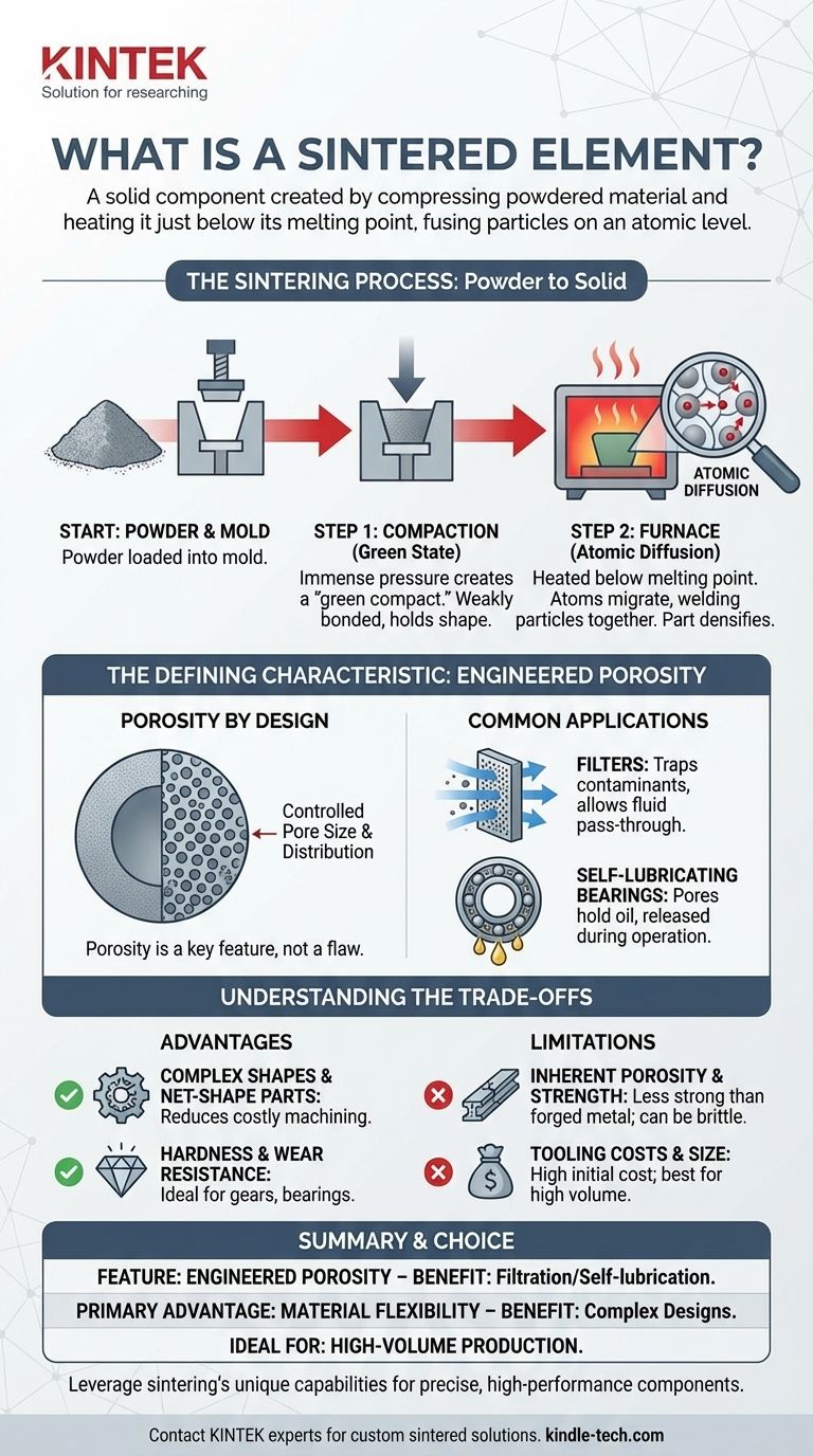 什么是烧结元件？工程孔隙率和复杂形状指南 图解指南
