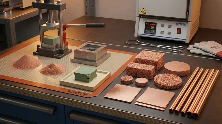 ما هو العنصر الملبد؟ دليل للمسامية المصممة هندسيًا والأشكال المعقدة