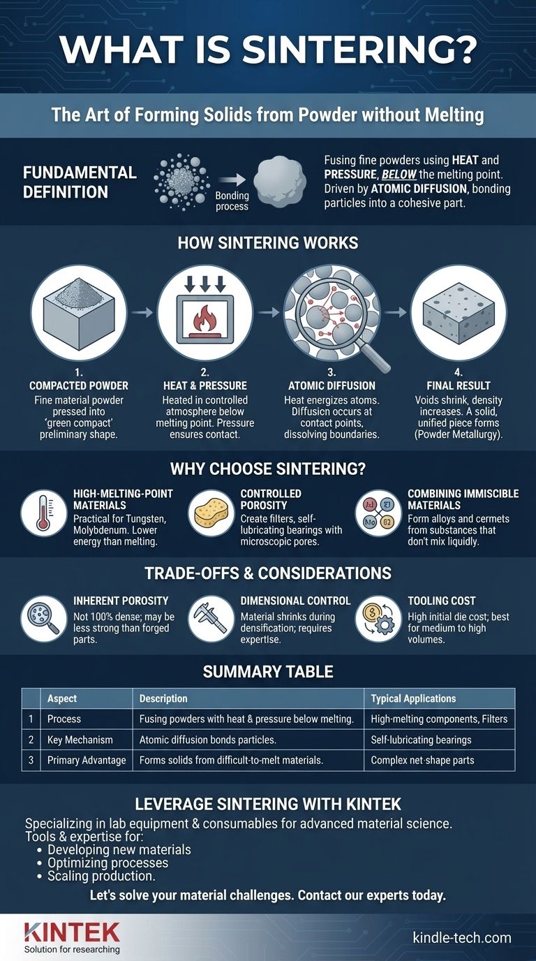¿Cuál es el significado de sinterizado? Una guía para la fabricación basada en polvos Guía Visual