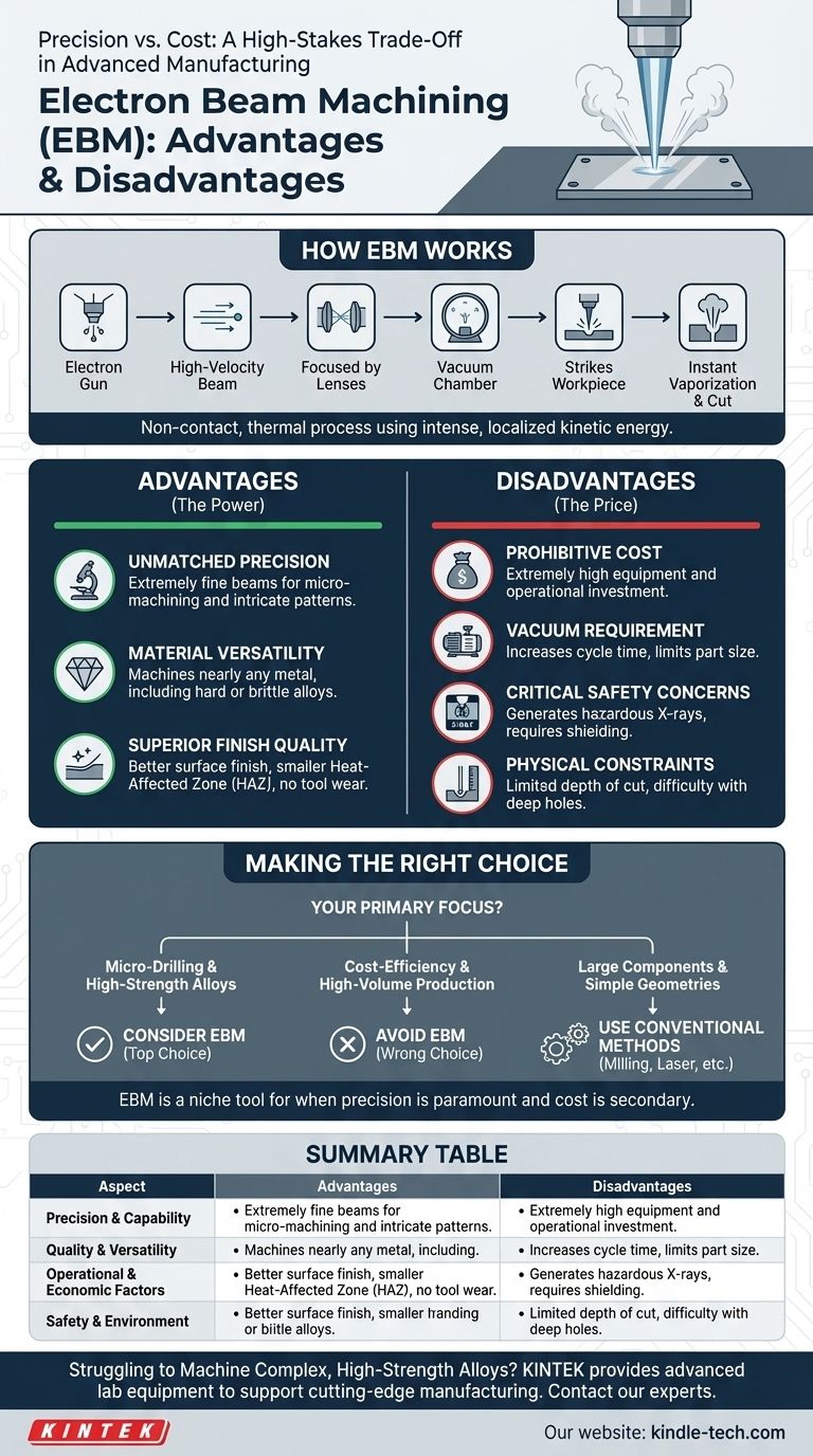 Quali sono i vantaggi e gli svantaggi della lavorazione a fascio di elettroni? Ottieni una precisione ineguagliabile per parti metalliche complesse Guida Visiva