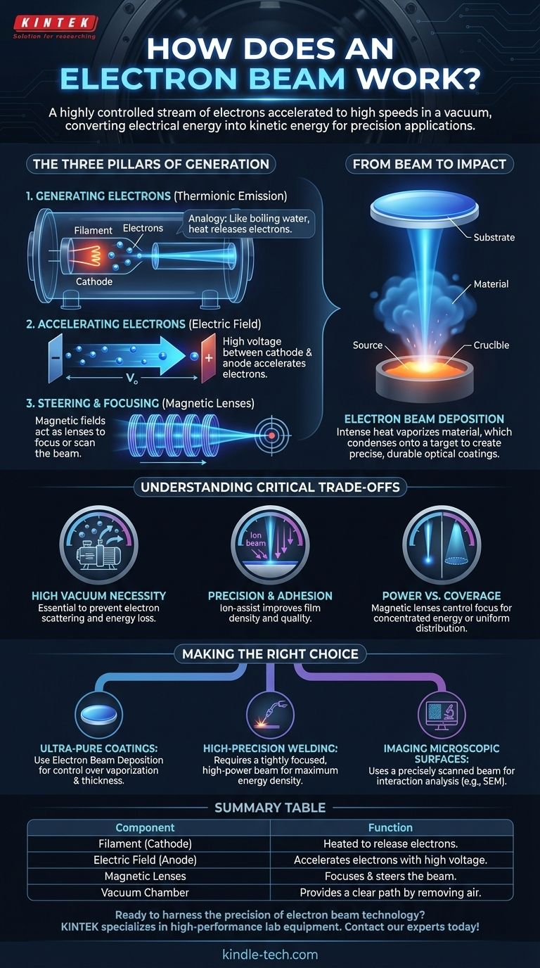 Как работает электронный луч? Руководство по точному управлению энергией Визуальное руководство
