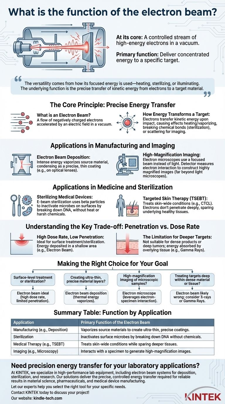 电子束的功能是什么？精确能量传输指南 图解指南