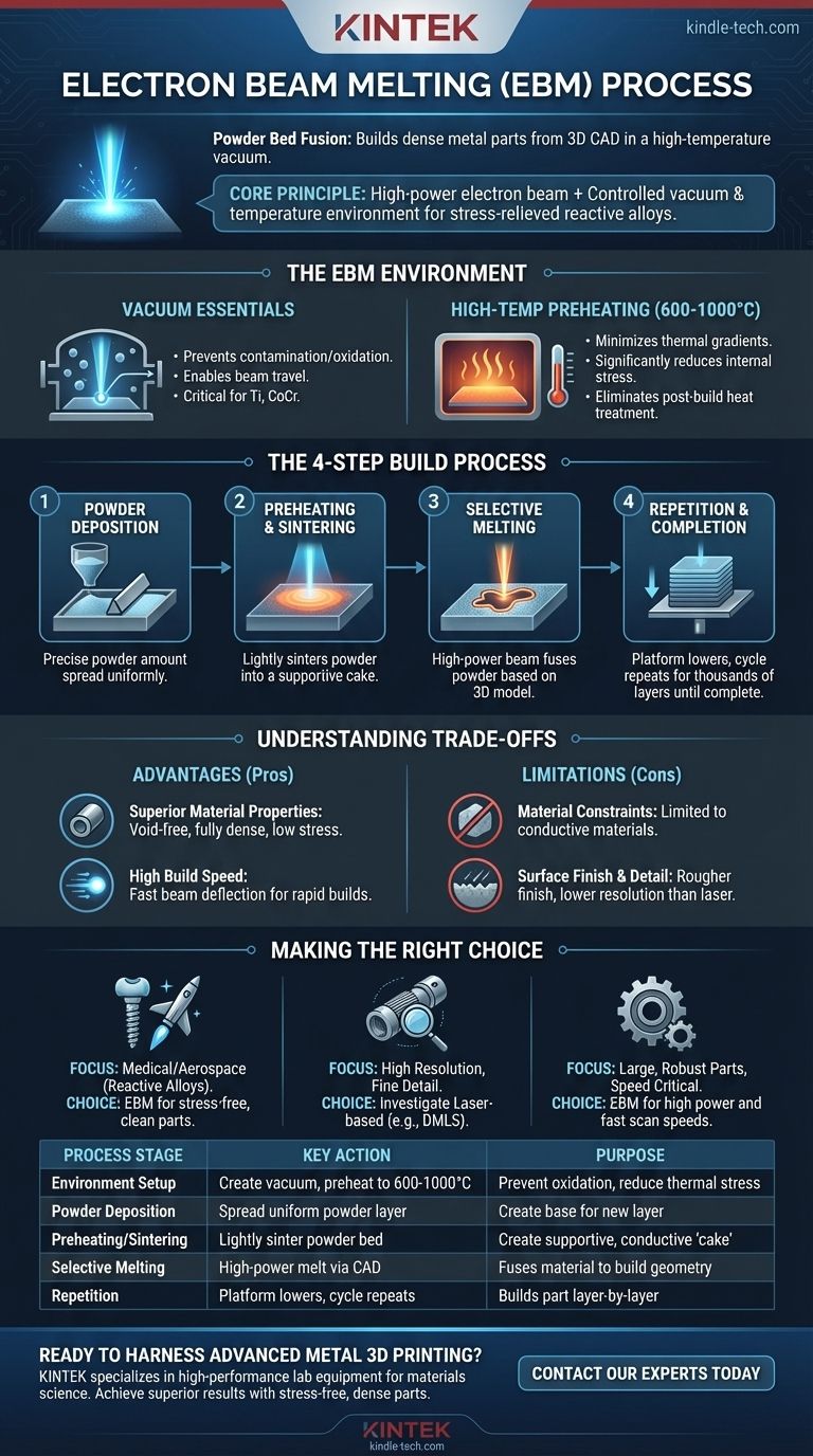 Qual é o processo de fusão por feixe de elétrons? Um Guia para Impressão 3D de Metal de Alta Temperatura Guia Visual