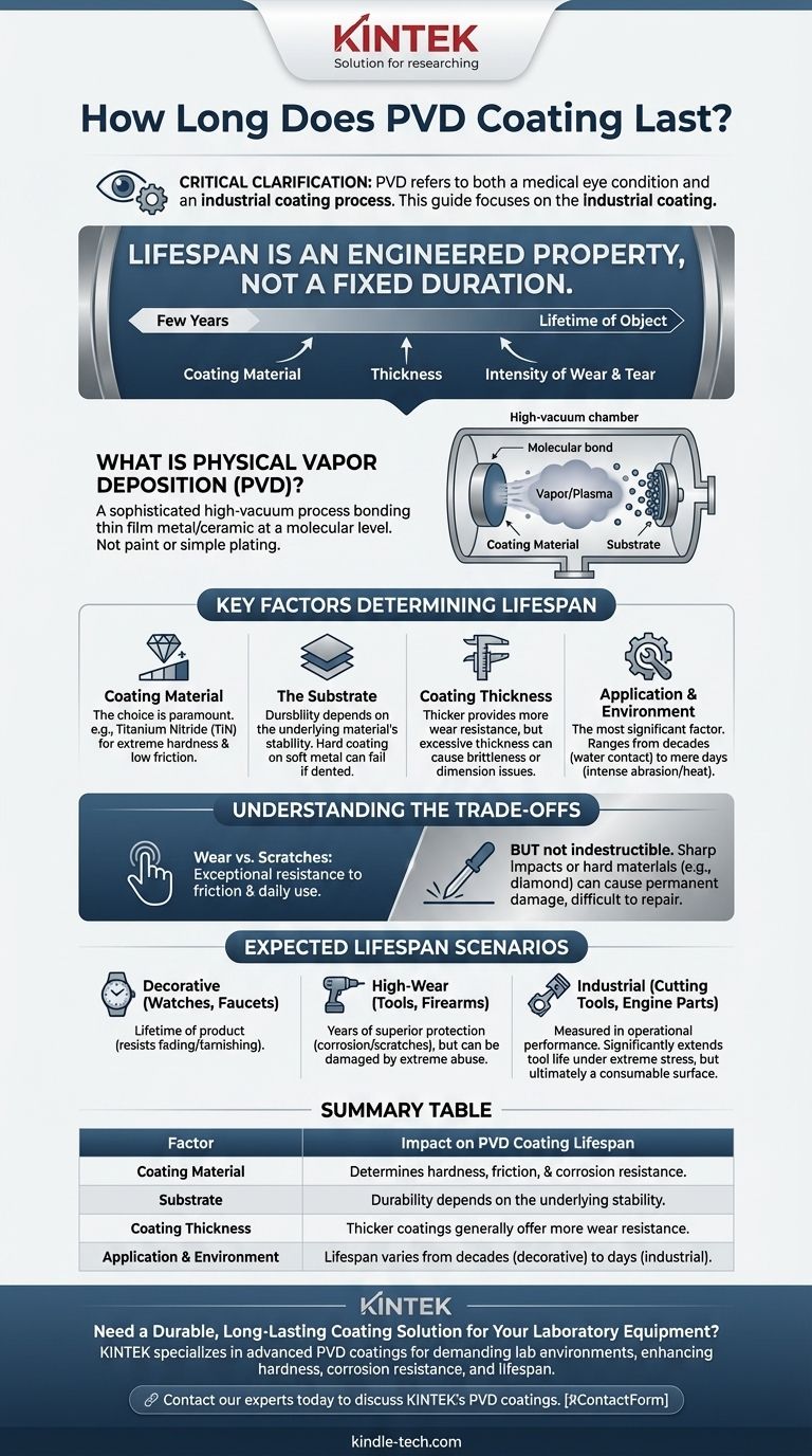 Quanto dura il PVD? Progettato per la durabilità nella tua applicazione Guida Visiva